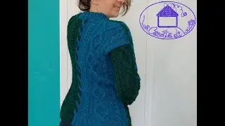 Maglione Bicolor ai ferri 3 Parte