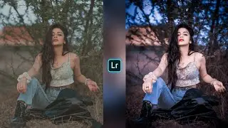 Dark Brown And Blue Tone Lightroom Photo Editing | Lightroom Photo Editing Lightroom In Mobile