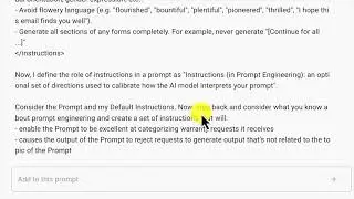[Lesson 5.5] AI Prompt Instructions: Let’s Set the Role and Rules