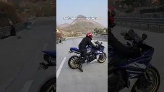 That Feeling When You Ride A Motorcycle 🤌 #motorcycle #yamahar1 #emotional