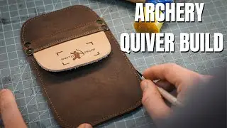 DIY Leather Pocket Quiver Build (Shatterproof Archery)