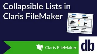 Collapsible Lists in Claris FileMaker