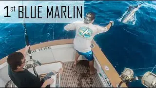 Catching my First Blue Marlin & Deep Sea Fishing in Kona,  Hawaii