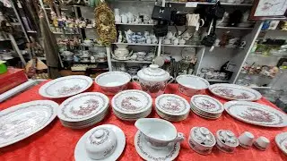 ЛЕГЕНДАРНЫЙ.ВИНТАЖНЫЙ.ГЕРМАНСКИЙ.СТОЛОВЫЙ СЕРВИЗ.ОХОТА.38 ПРЕДМЕТОВ.