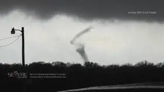 Tornado Hits Barn and Cows 4-11-2022