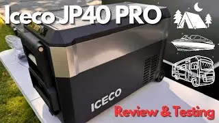 Iceco JP40 Pro Portable Fridge/Freezer Review - Great for Camping, RV, Boat