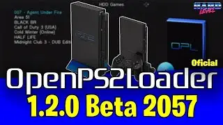 🚨OPL 1.2.0 Nova beta 2057! Confira as melhorias! (ZSO + EXFAT), sim, o mesmo número!