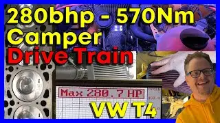 2. 280bhp Drag Racing Camper - Drive Train - VW T4 - “Bongo Fury”
