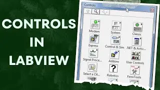 What are Controls in LabView - LabView Basics