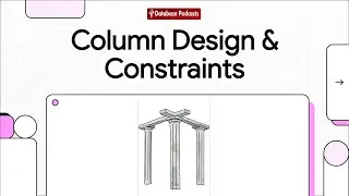 Specifying Column Properties & Constraints in Database Design 