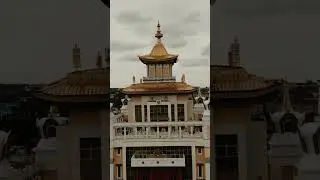 Буддийский храм. Золотая обитель Будды Шакьямуни. Элиста.