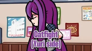 【Friday Night Funkin'】【Doki Doki Takeover Plus!】Catfight (Yuri side)【FNF】