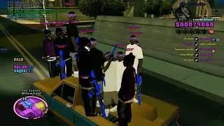GANG WARS IN GHETTO \ BALLAS VS VAGOS \ SAMP \ GTA SA