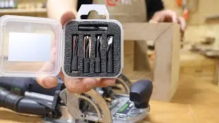 Router Cutter Set For Festool DF500 Domino Demostration