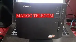 ضبط إعدادات روتر  Technicolor  v3 configuration routeur maroc telecom  et wireless tg589vn v3