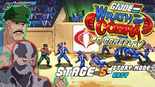 G.I. JOE: Wrath of Cobra - Stage 5 - The Serpent's Pit - solo play (Easy)