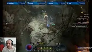 Diablo IV Nightmare Dungeon Run! Epic Teleport and World Map View!