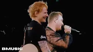 Ed Sheeran & Sam Smith - Stay with Me - Mathematics Tour Live - Wembley Stadium, London - 4K