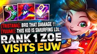 This Happens When The Best Zoe NA Visits the EUW Server!