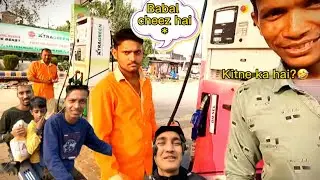 Stopped at indian PetrolPump 🤧💔 