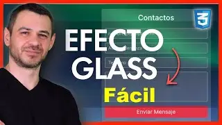Como crear el Efecto Glass (Glassmorfismo) en CSS