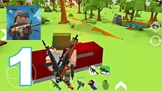 URB: Last Pixels Battle - Gameplay Walkthrough Part 1. First WIN (Android)