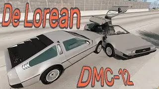 BACK TO THE FUTURE in BeamNG.drive - DeLorean DMC-12 ('81 - '83)