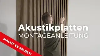 Wie installiere ich Akustikplatten? ❓ Montageanleitung 🔨 - Lameo