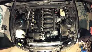 Day1-headgasket change begins,removing parts. BMW, 1997, 328i, E36, M52B28.