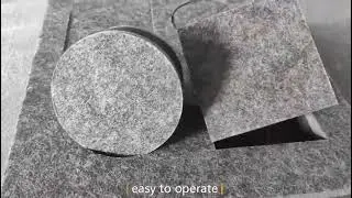 Sound absorbing foam board cutting machine