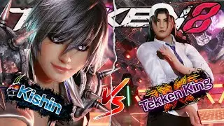Tekken 8 ▰ (Kishin-Asuka) Vs (Tekken King-Jun) ▰ High Level Matches