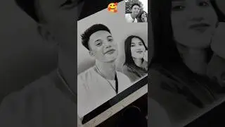 how i draw a couple portrait 