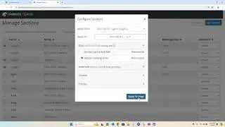 Create Sections
