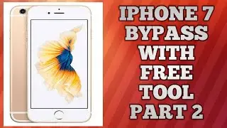 IPHONE 7 BYPASS WITH FREE TOOL PART 2 BY ||#PKMobileSoftwareSolutions #viral #free #trending