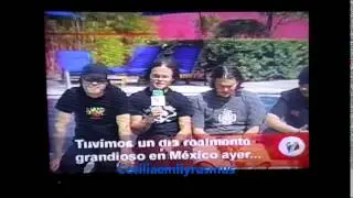 The Rasmus en el noticiero Echos 18 de noviembre de 2004