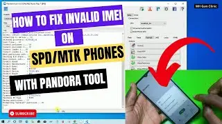 How Fix Invalid IMEI With Pandora Tool Online/ Box 