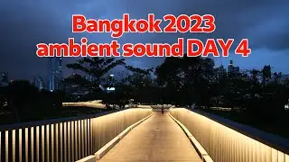 Bangkok 2024, my travel in ambient sound, DAY 4, Chatuchak Weekend Market, Benjakitti Forest Park