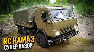 Военный КамАЗ на Радиоуправлении Супер Копийная Модель Грузовика Масштаб 1/10
