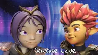 Гормити[ Gormiti]~ Рифф и Аоки~ Savage Love