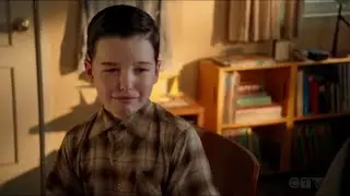 George yells at sheldon+Missy comforts him-Young sheldon 2X01 HD