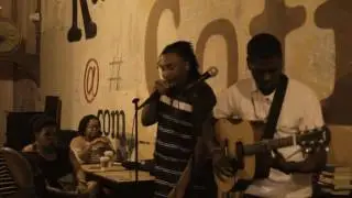 Quincy Whetstone @ Kaffeine Coffee (Words & Brew)