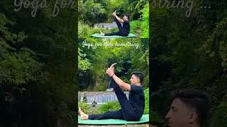 Yoga for tight hamstring #jaiyoga  #masterjai