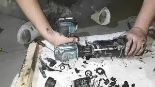 Перфоратор стал слабо бить. Makita hr2450, hr2470