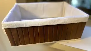 DIY Basket | how to make a basket with newspaper | paper craft