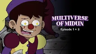 MIDUN SIKOPAT!🤡🎭 [Multiverse of Midun : E1 + E2]  - KARTUN KOCAK DALANG PELO