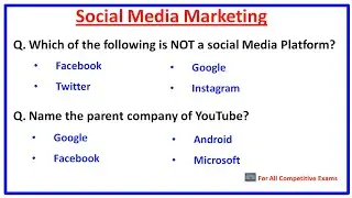 Top 50 Social media marketing mcq | Social Media MCQ Question and Answers