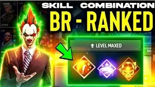 BR ranked new skill combination 2023 | Best character combination in free fire