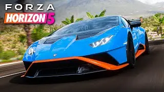 Forza Horizon 5 | Lamborghini Huracan STO Immersive Gameplay [1440p60]