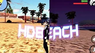 New beach textures|Gta sa android|only txd|12 mb| HD mod