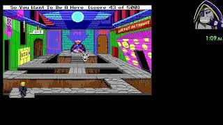 Hero's Quest Any% in 1:38 Quest for Glory 1